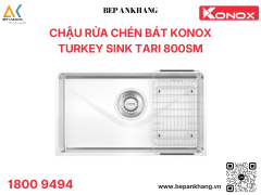 Chậu rửa bát 1 hố phong cách Nhật bề mặt mịn Tari 800SM